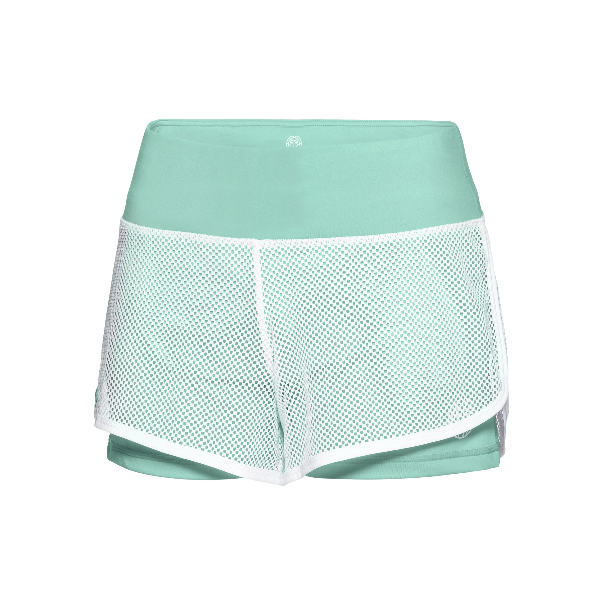 BIDI BADU Efia Tech (2in1) Shorts Mujeres-Mint,Blanco