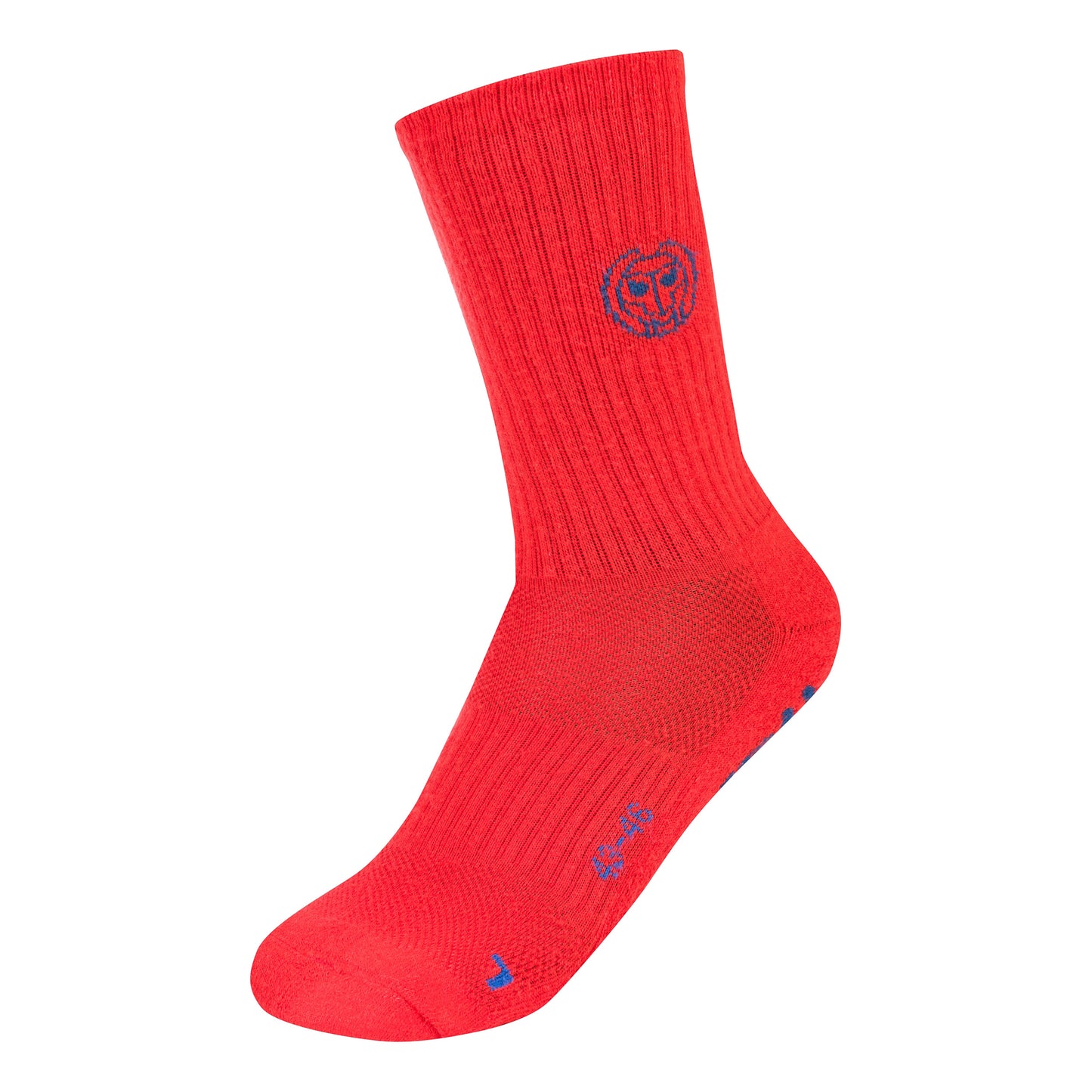 BIDI BADU Tamio Tech Crew Calcetines Deporte Pack De 3-Rojo,Azul Oscuro
