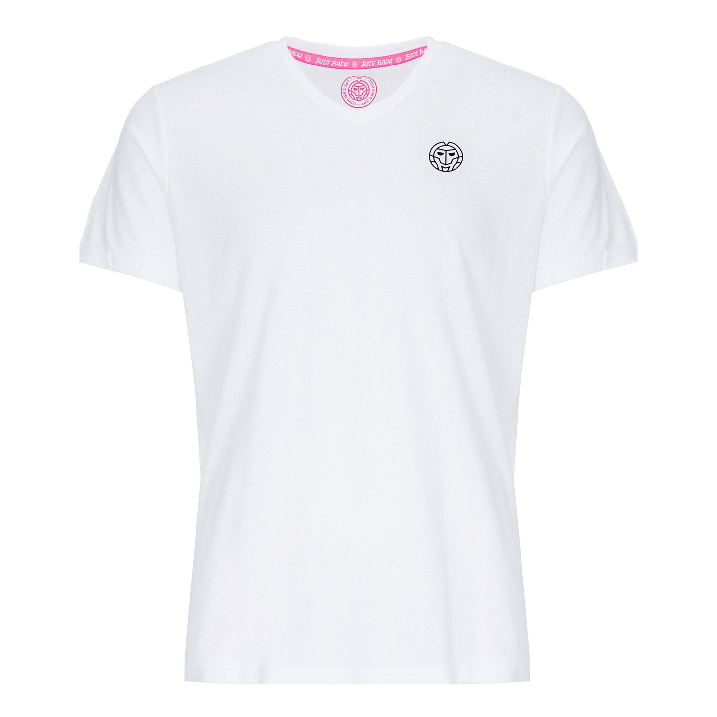 BIDI BADU Ted Tech Camiseta de manga corta Hombres - blanco, negro