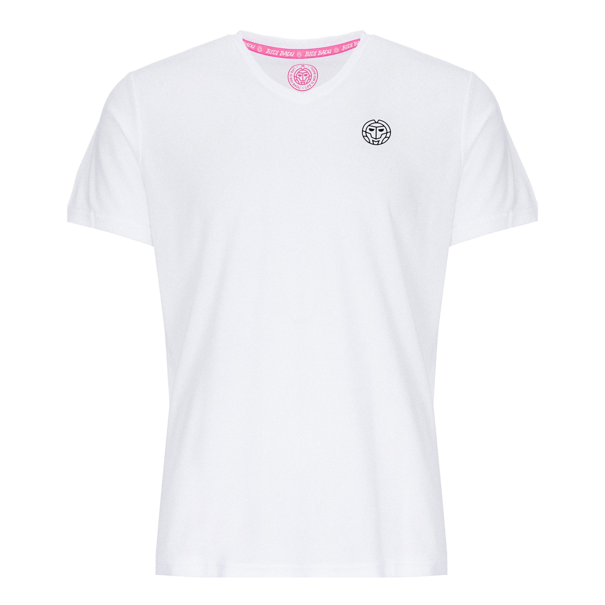 BIDI BADU Ted Tech Camiseta de manga corta Hombres - blanco, negro