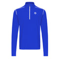 Zac Tech Half Zip Camiseta De Manga Larga Hombres-Azul,Blanco