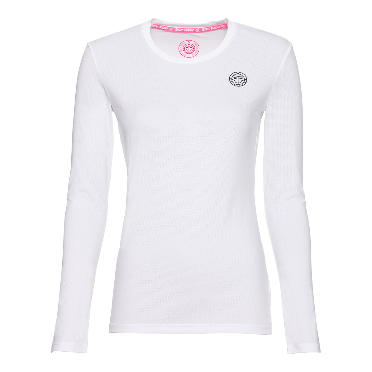 BIDI BADU Pia Tech Roundneck Camiseta de manga larga Mujeres - blanco, negro