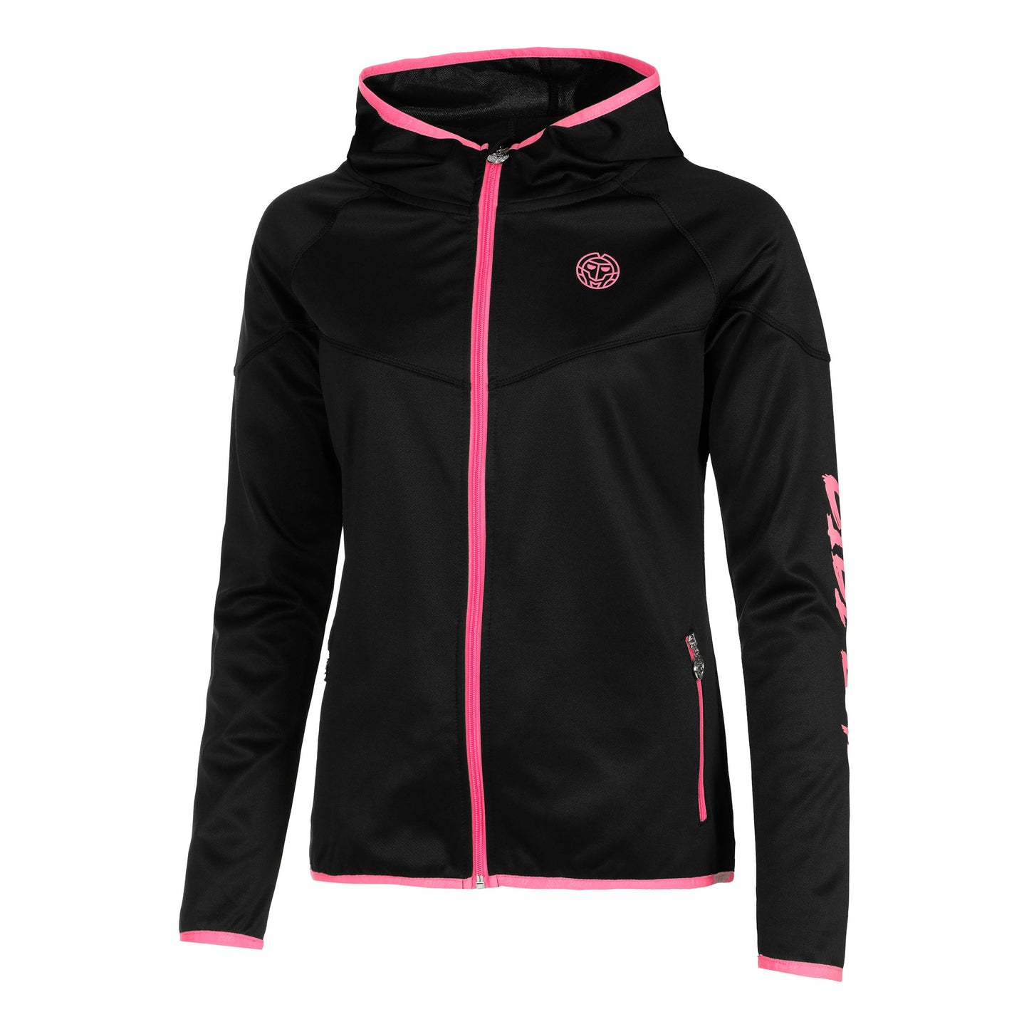 BIDI BADU Inga Tech Chaqueta de entrenamiento Mujeres - negro, rosa
