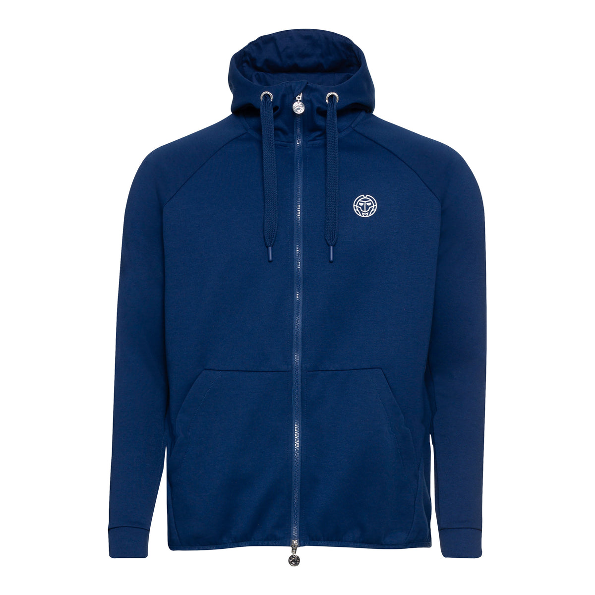 BIDI BADU Jamol Tech Chaqueta de entrenamiento Hombres - azul oscuro, blanco