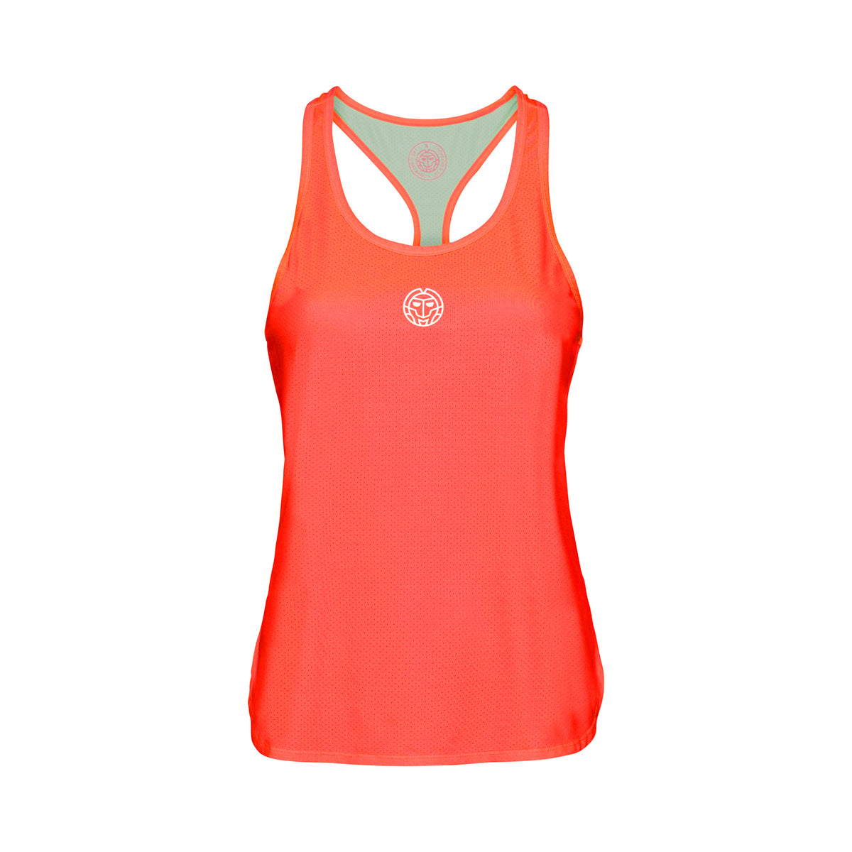 BIDI BADU Rahel Tech Camiseta De Tirantes Chicas-Coral,Blanco