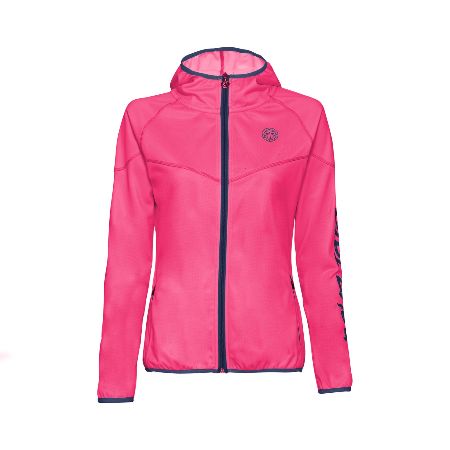 BIDI BADU Grace Tech Chaqueta de entrenamiento Chicas - rosa, azul oscuro