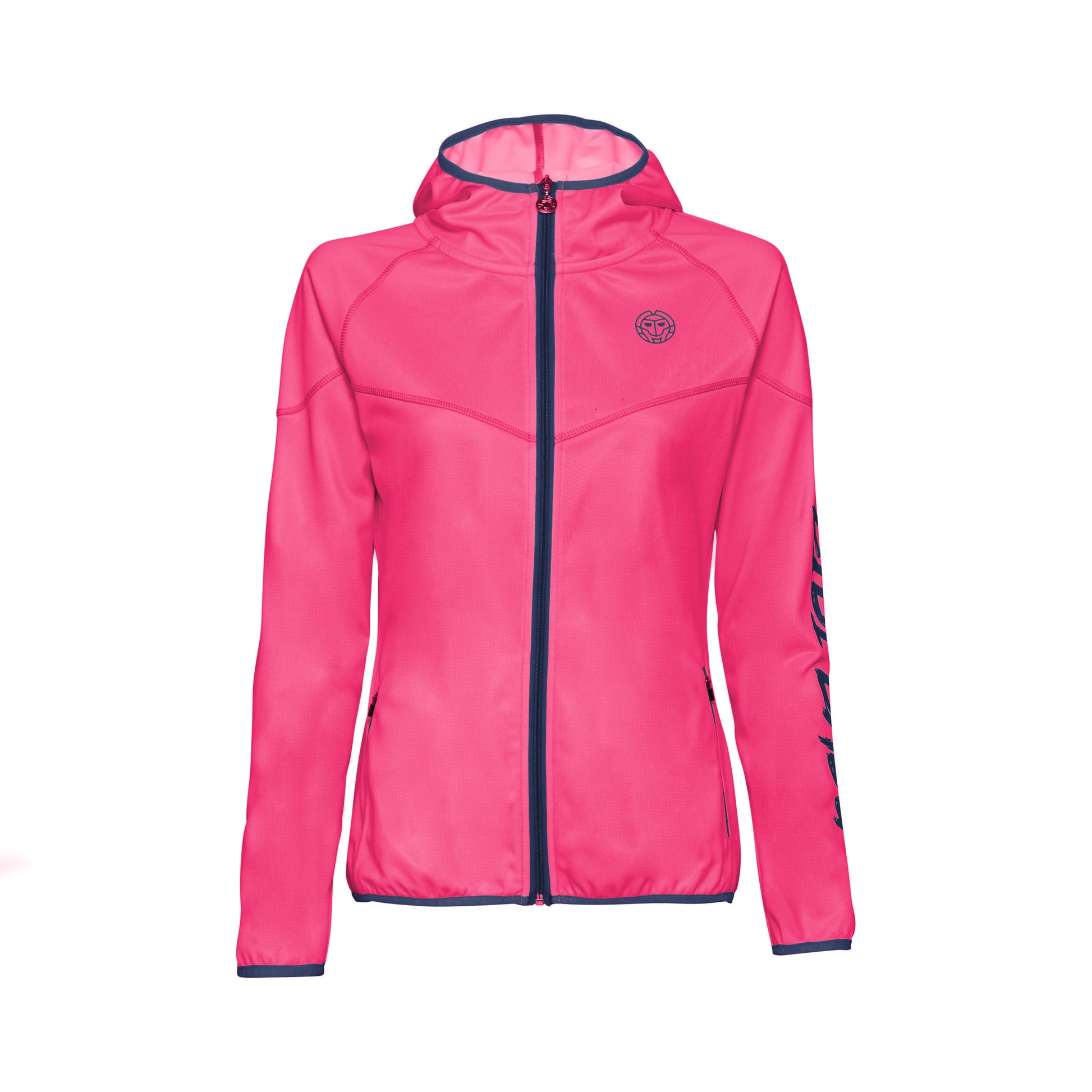 BIDI BADU Grace Tech Chaqueta de entrenamiento Chicas - rosa, azul oscuro