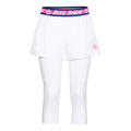 Kara Tech Pantalón corto con malla Mujeres - blanco, rosa