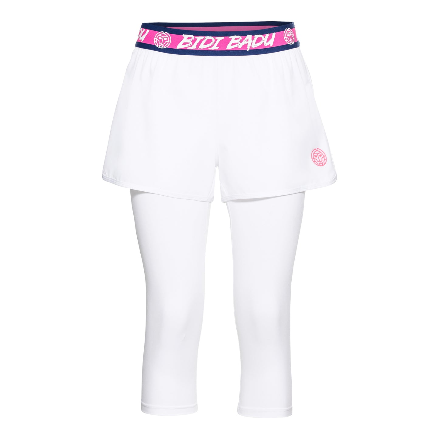 BIDI BADU Kara Tech Pantalón corto con malla Mujeres - blanco, rosa