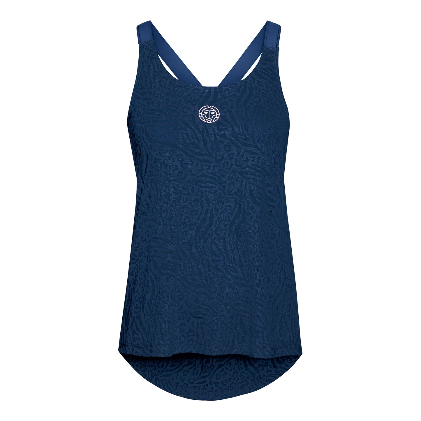 BIDI BADU Maila Bournout Tech Camiseta de tirantes -azul oscuro,blanco