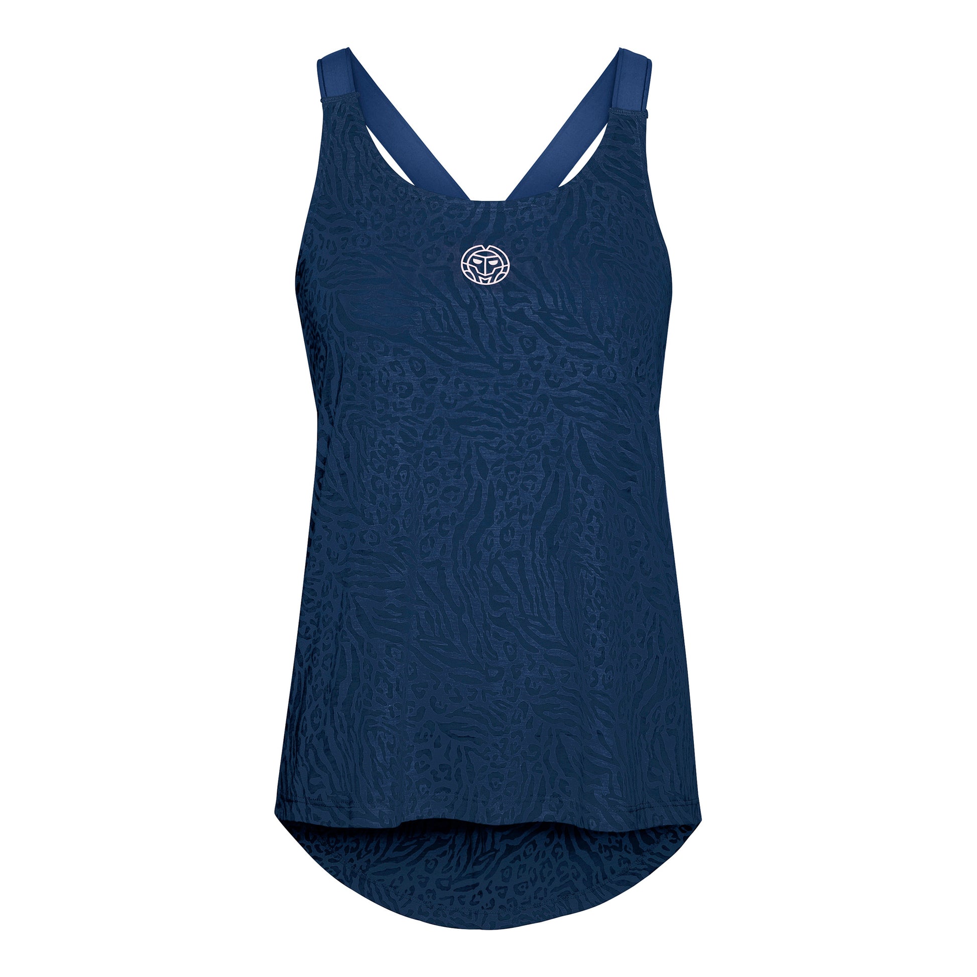 BIDI BADU Maila Bournout Tech Camiseta de tirantes -azul oscuro,blanco