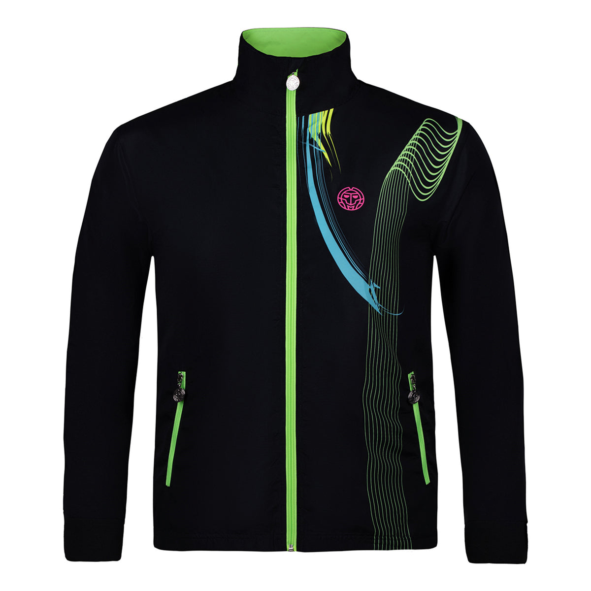 BIDI BADU Teku Tech Chaqueta de entrenamiento Hombres - negro, multicolor