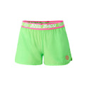 Tiida Tech 2in1 Shorts Mujeres - verde neón, rosa