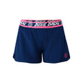 Tiida Tech 2in1 Shorts Mujeres - azul oscuro, rosa