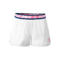 Tiida Tech 2in1 Shorts Mujeres-Blanco,Rosa