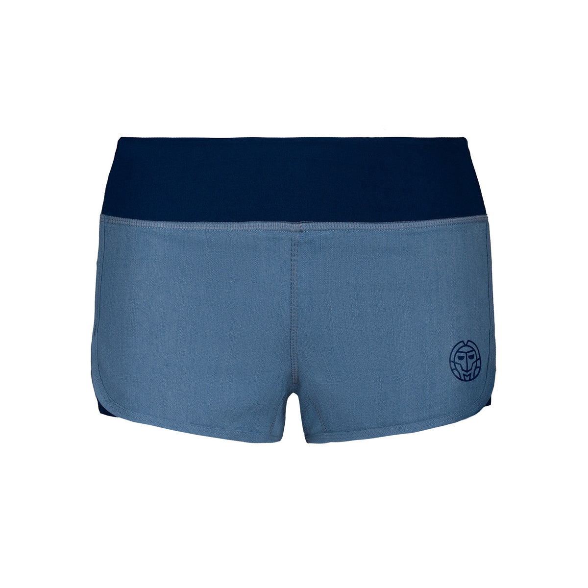 BIDI BADU Hulda Jeans Tech 2in1 Shorts Mujeres - azul, azul oscuro