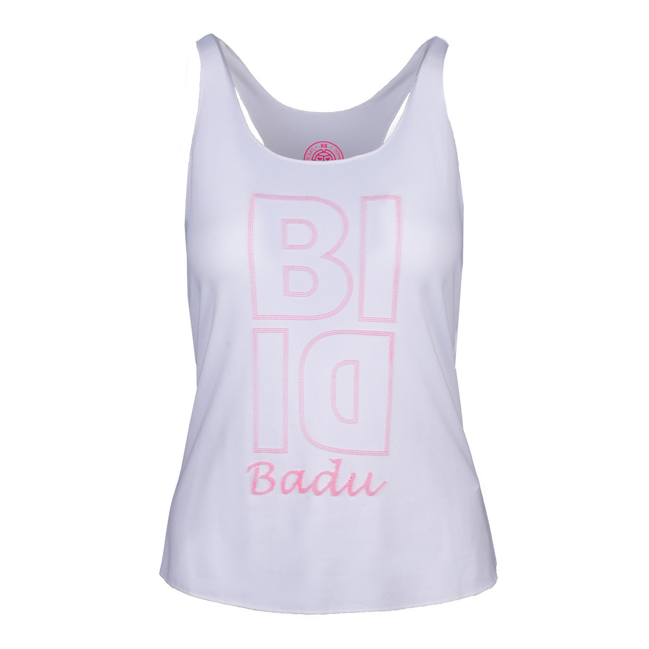 BIDI BADU Smilla Lifestyle Camiseta De Tirantes Mujeres-Blanco,Rosa