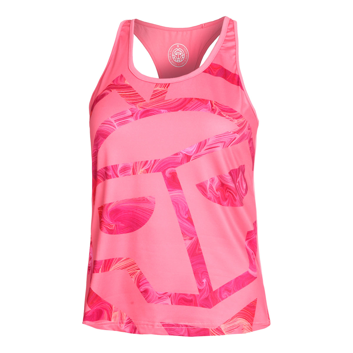 BIDI BADU Alika Lifestyle Tank Camiseta de tirantes Mujeres - rosa, multicolor