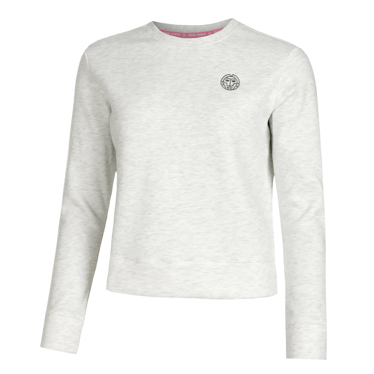 BIDI BADU Mirella Basic Crew Sudadera Mujeres - crema,