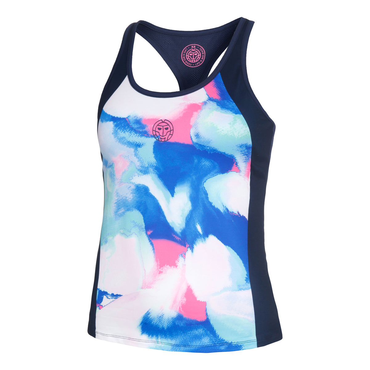 BIDI BADU Jua Tech Camiseta de tirantes Mujeres - azul oscuro, multicolor