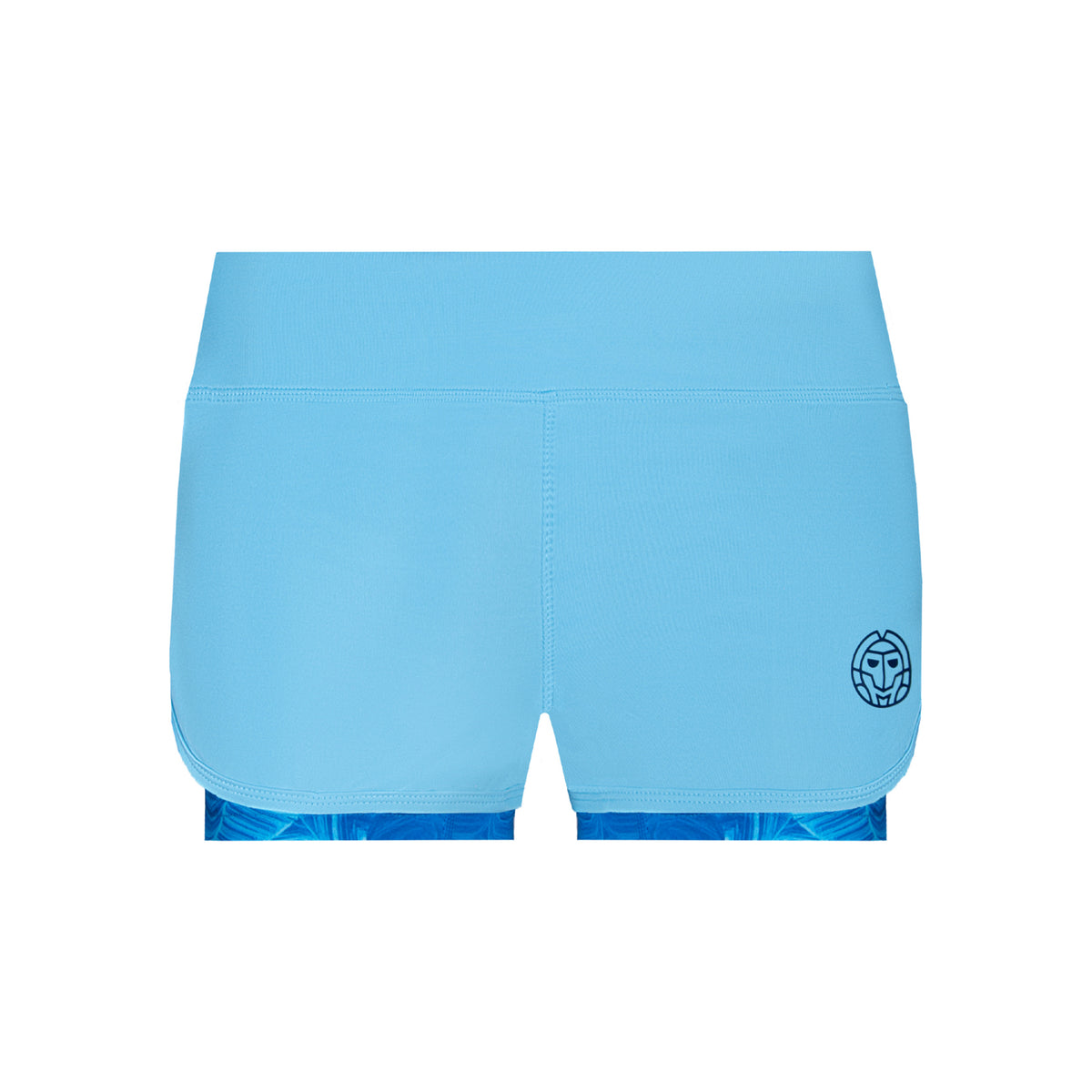 BIDI BADU Chidera Tech 2in1 Shorts Mujeres - azul claro, multicolor