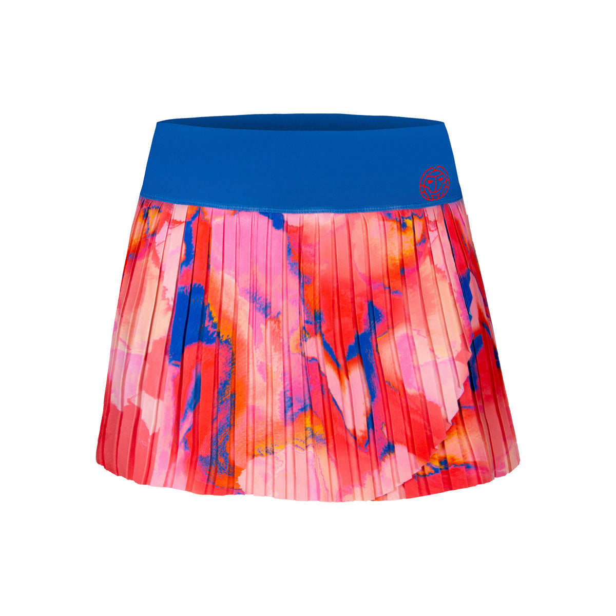 BIDI BADU Inaya Tech Plissee Falda Mujeres - multicolor, azul