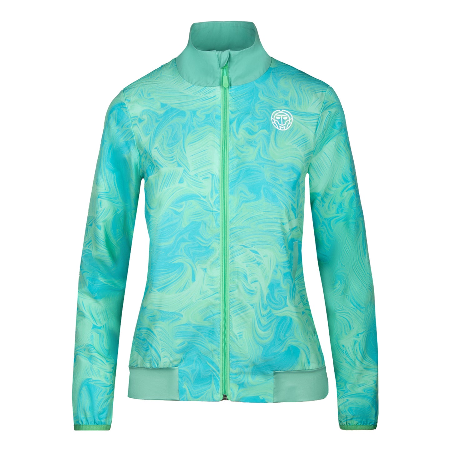 BIDI BADU Gene Tech Chaqueta de entrenamiento Mujeres - verde claro, multicolor