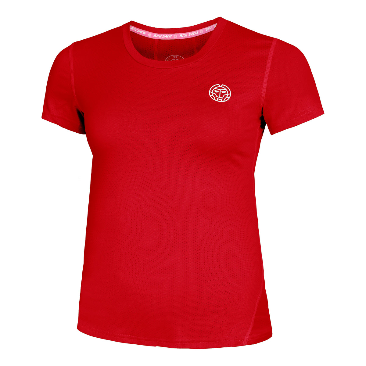 BIDI BADU Eve Tech Roundneck Camiseta de manga corta Mujeres - rojo,
