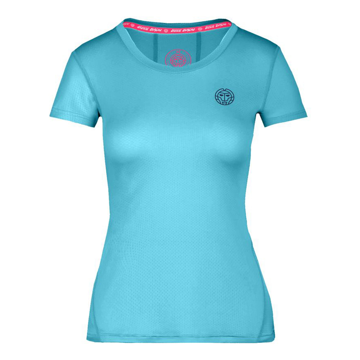 BIDI BADU Eve Tech Roundneck Camiseta de manga corta Mujeres - azul claro,
