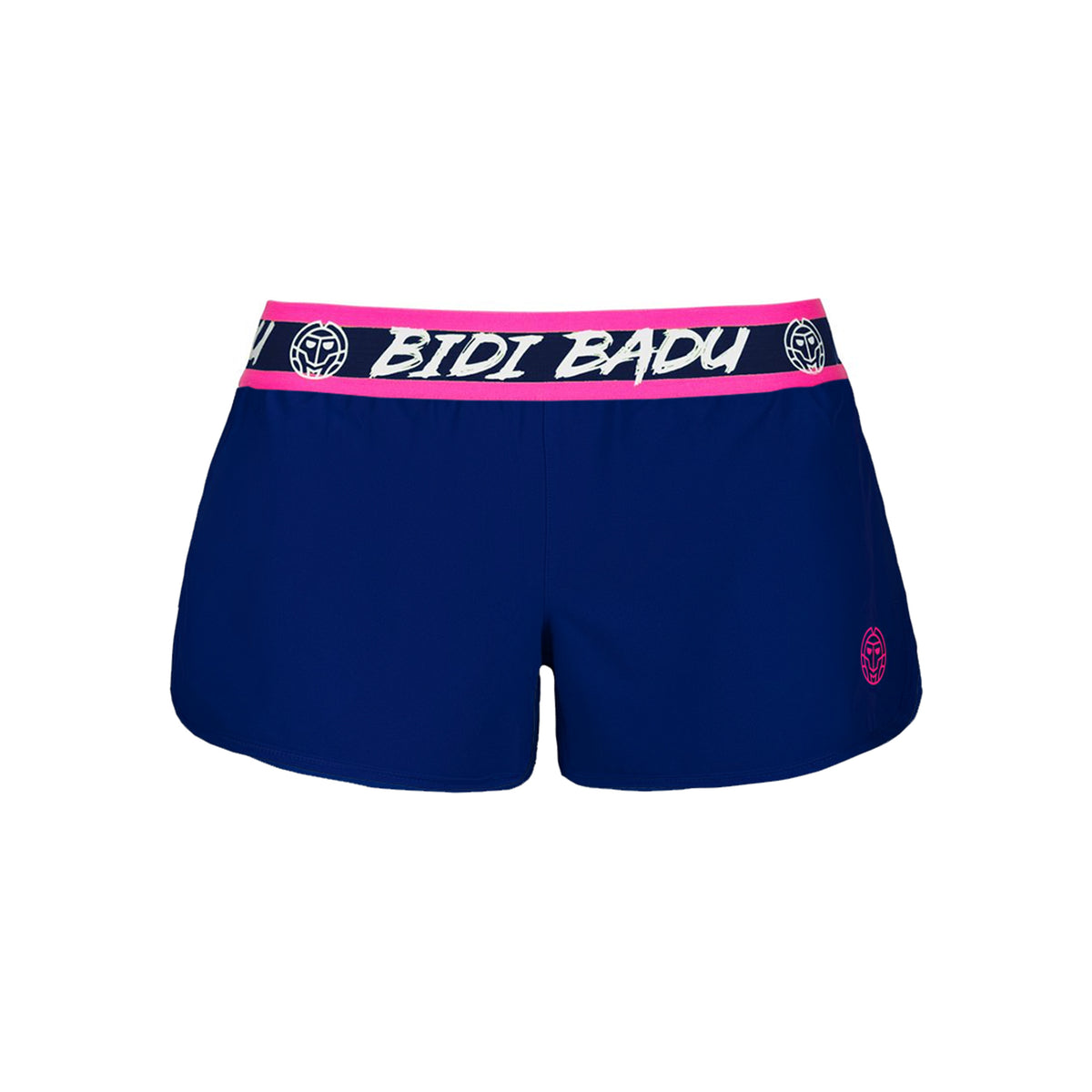 BIDI BADU Tiida Tech 2in1 Shorts Mujeres - azul oscuro, rosa
