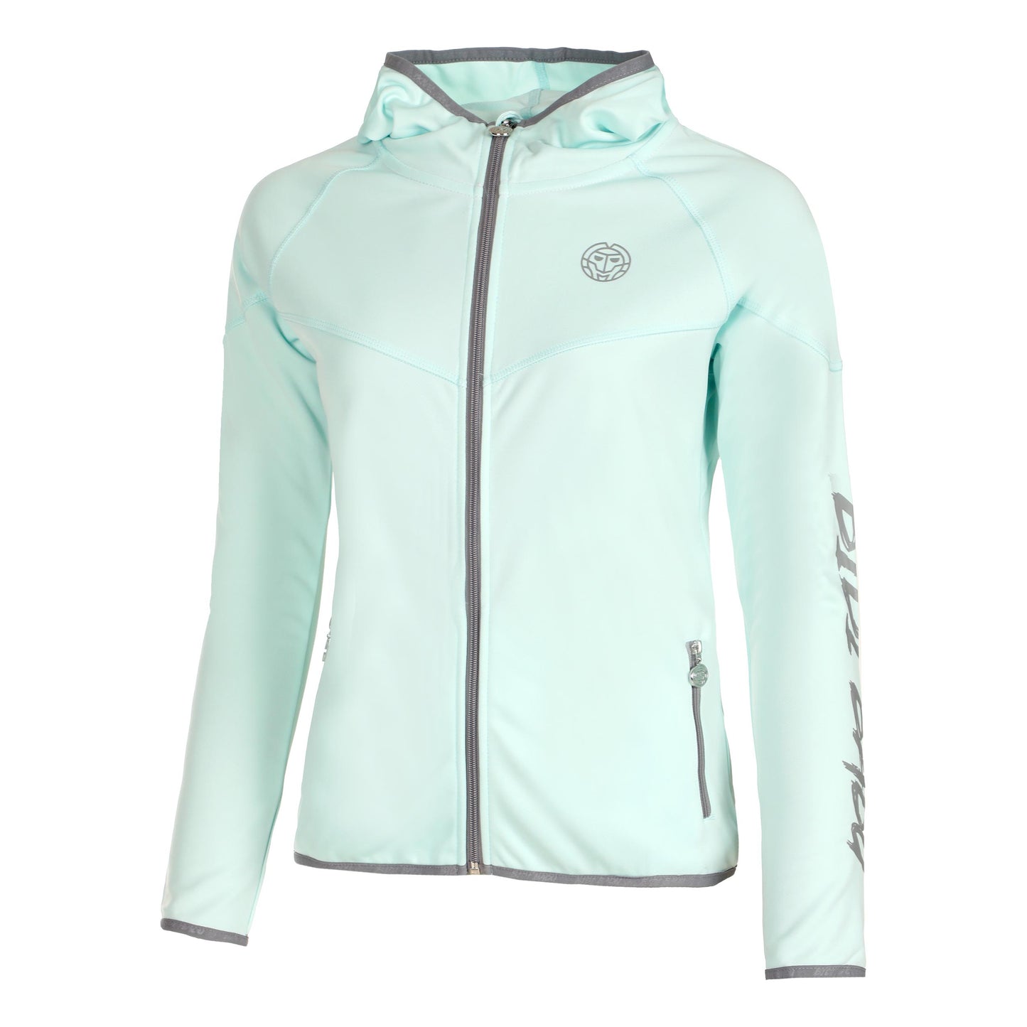 BIDI BADU Inga Tech Chaqueta de entrenamiento Mujeres - mint, gris