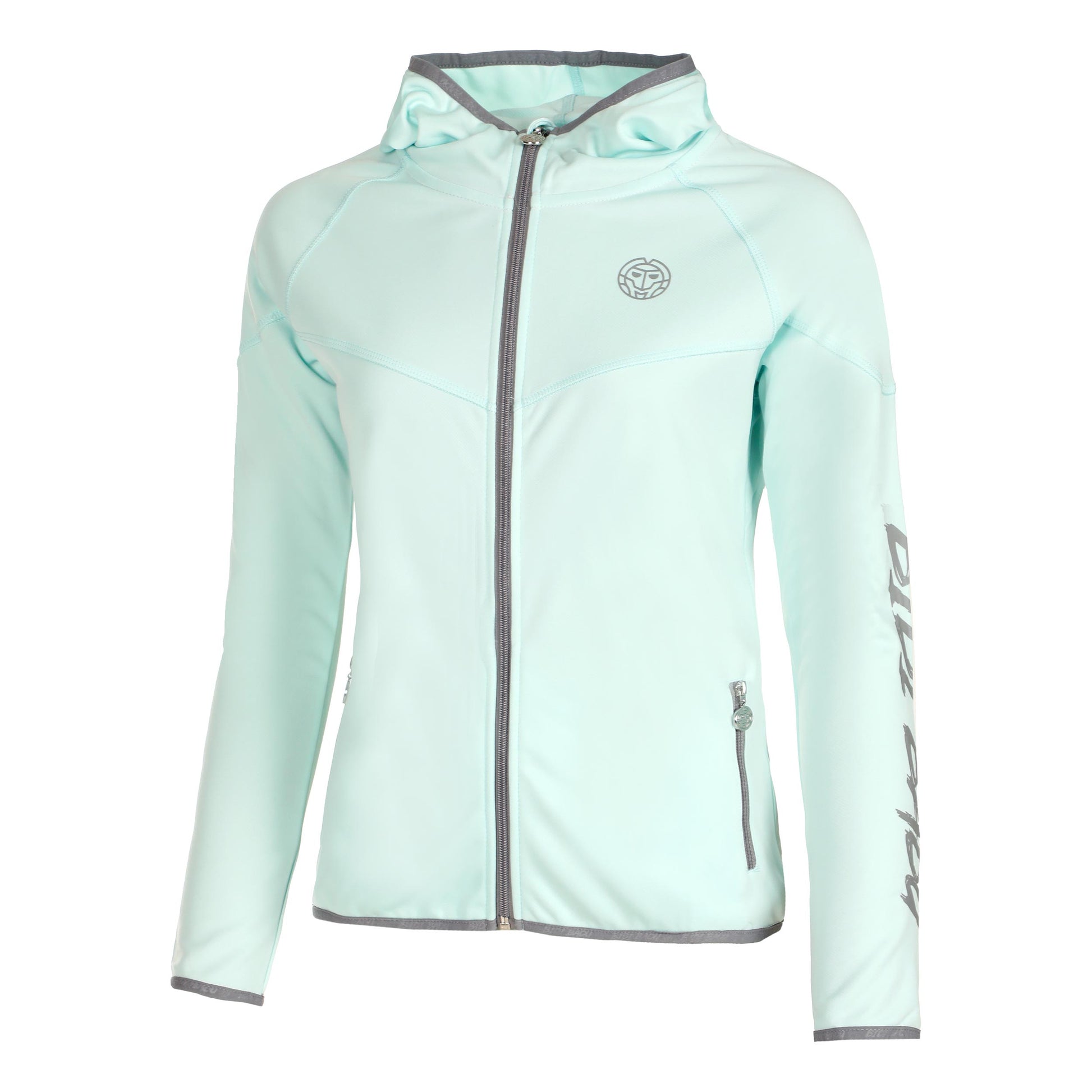 BIDI BADU Inga Tech Chaqueta de entrenamiento Mujeres - mint, gris