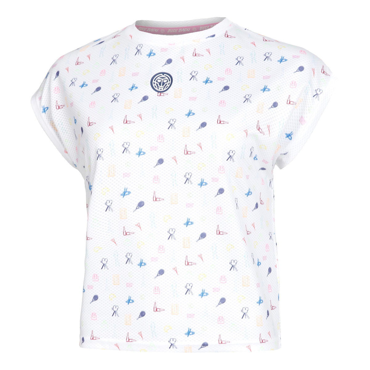 BIDI BADU Majira Tech Camiseta de manga corta Mujeres - blanco, multicolor