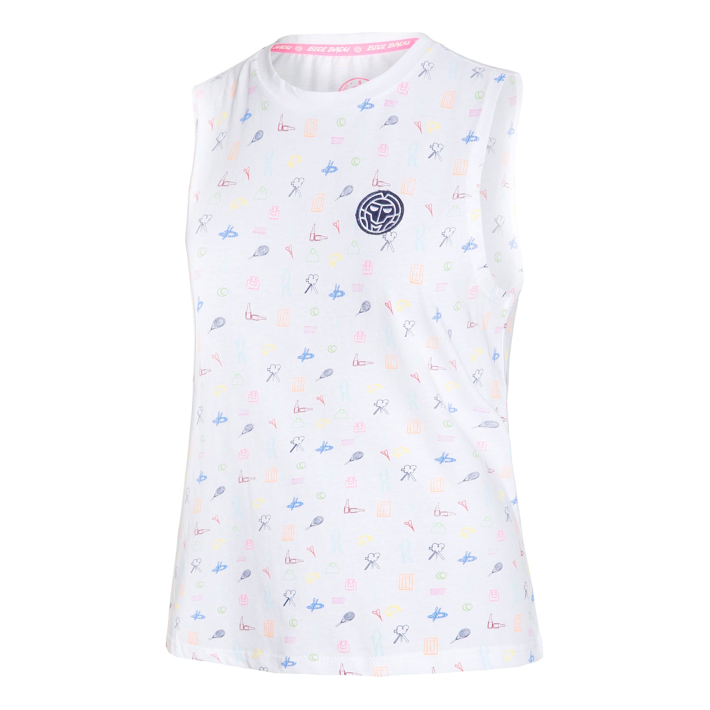 BIDI BADU Emefa Lifestyle Camiseta de tirantes Mujeres - blanco, multicolor