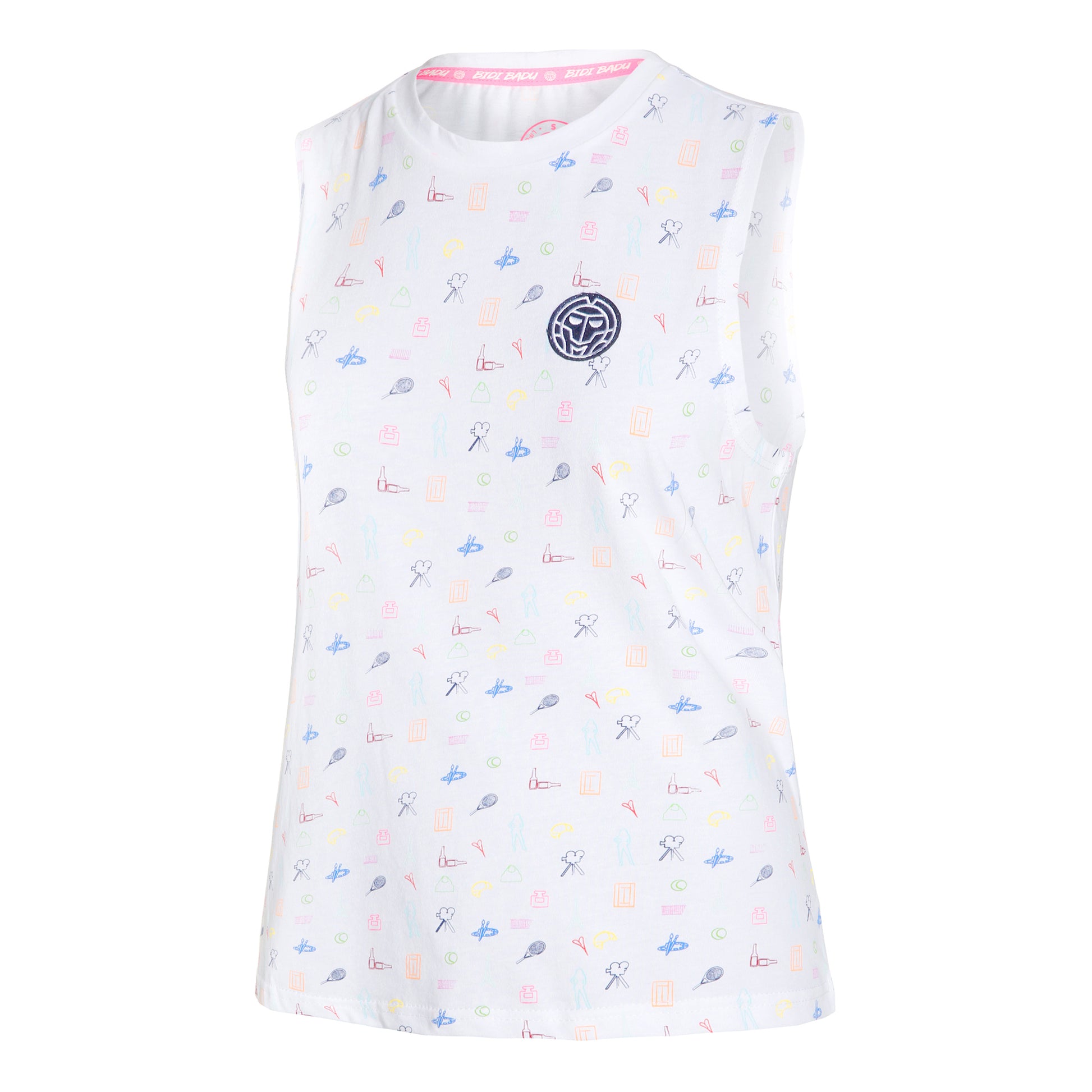 BIDI BADU Emefa Lifestyle Camiseta de tirantes Mujeres - blanco, multicolor