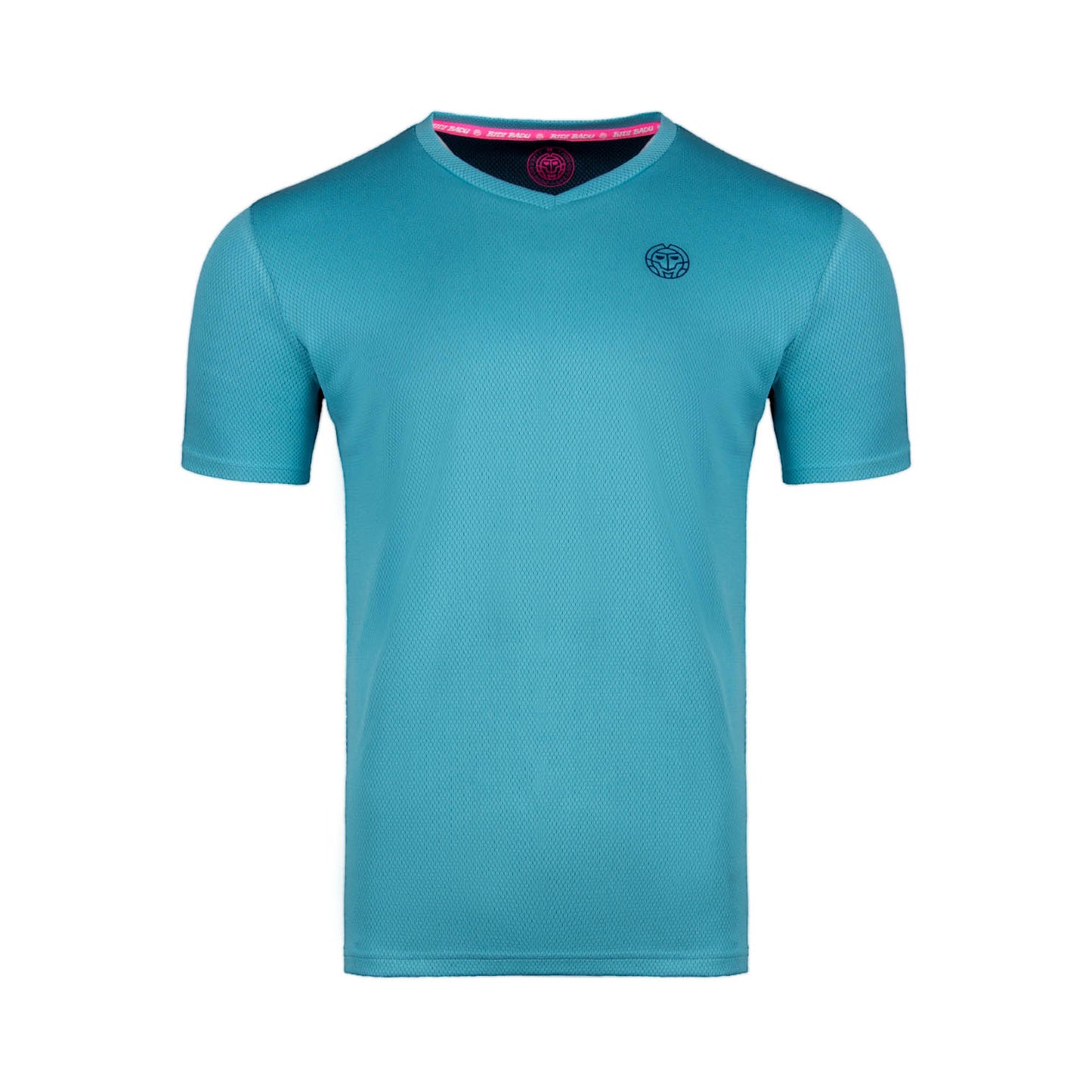 BIDI BADU Evin Tech Round Camiseta de manga corta Chicos - azul claro, azul oscuro