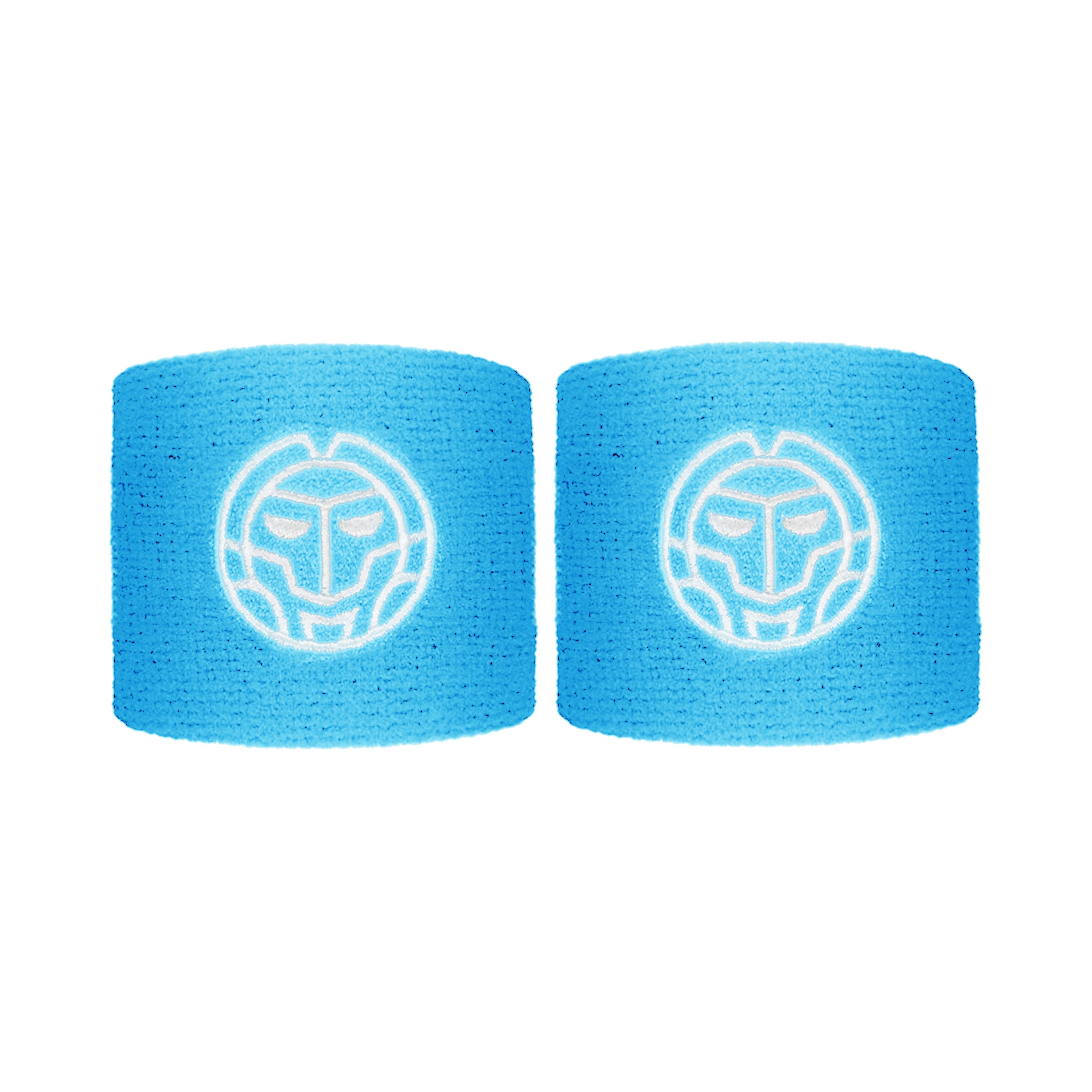 BIDI BADU Lil  Move Cinta para sudor corto - azul claro, blanco