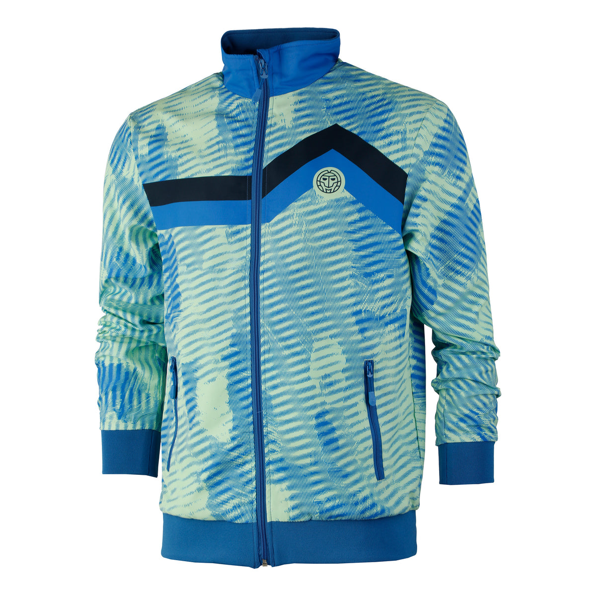 BIDI BADU Zulu Tech Chaqueta de entrenamiento Hombres - azul, verde claro