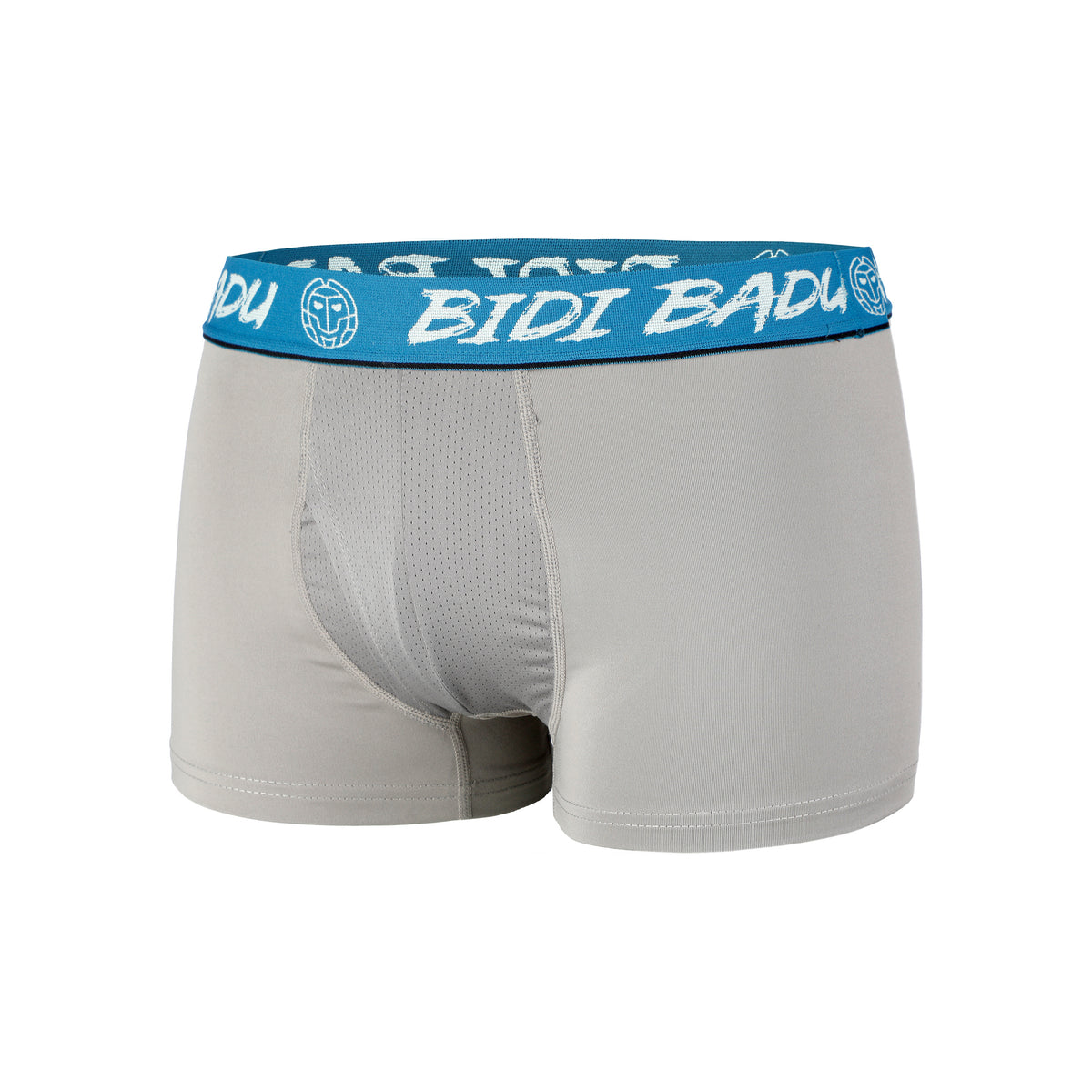 BIDI BADU Max Basic Boxer Shorts Hombres-Gris