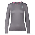 Pia Tech Roundneck Camiseta de manga larga Mujeres - gris,