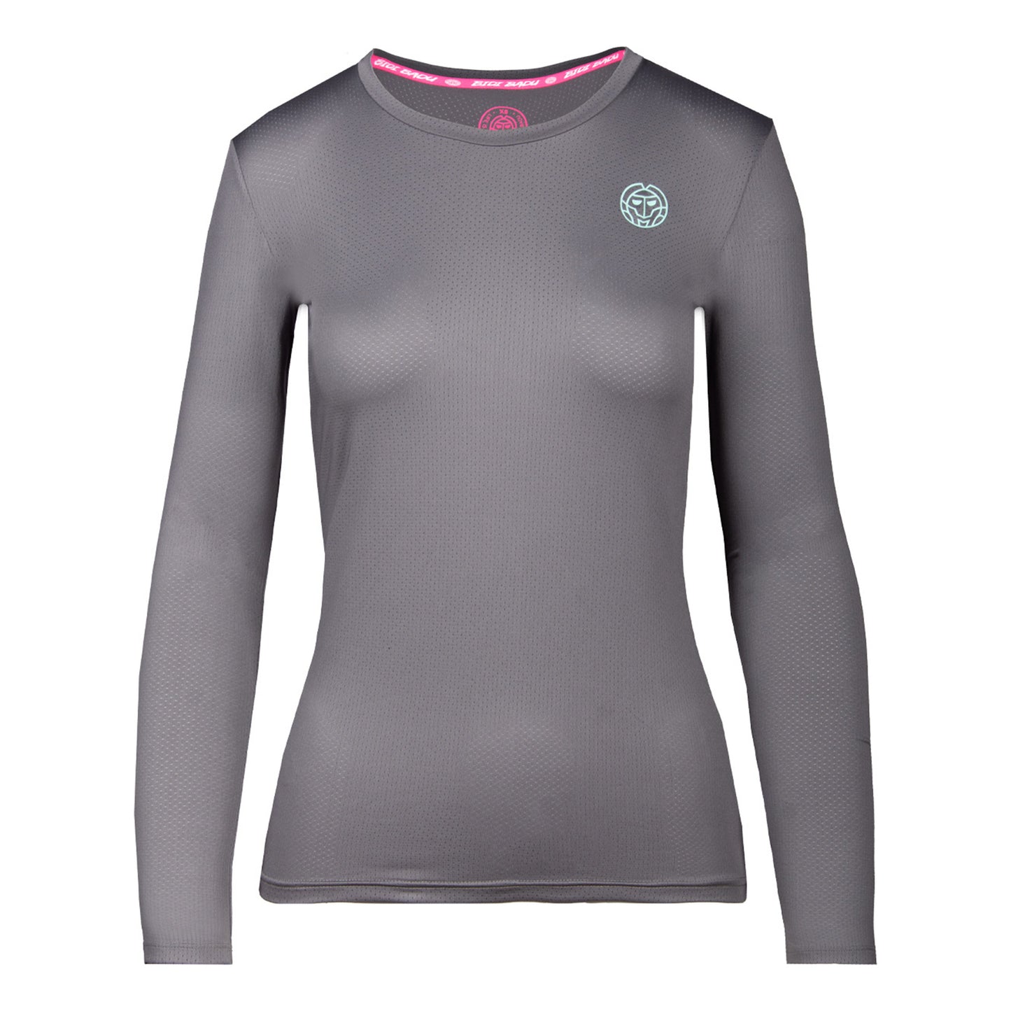 BIDI BADU Pia Tech Roundneck Camiseta de manga larga Mujeres - gris,