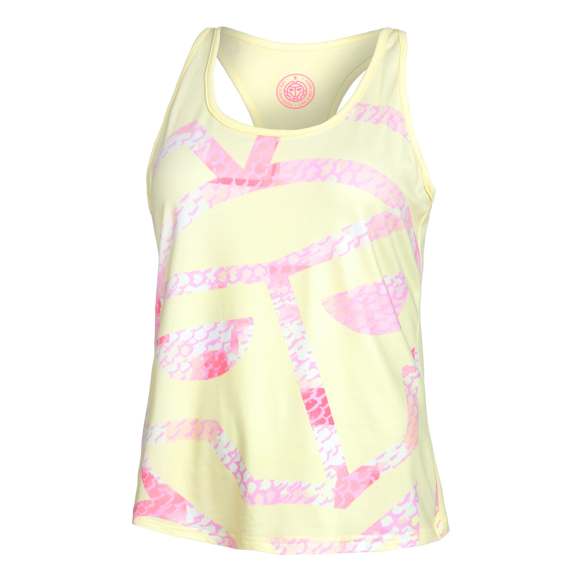 BIDI BADU Tadisa Lifestyle Camiseta de tirantes Mujeres - amarillo,