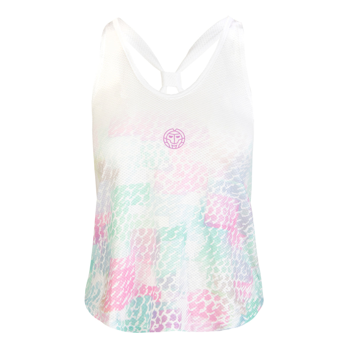 BIDI BADU Waris Tech 2in1 Camiseta de tirantes Mujeres - blanco, rosa