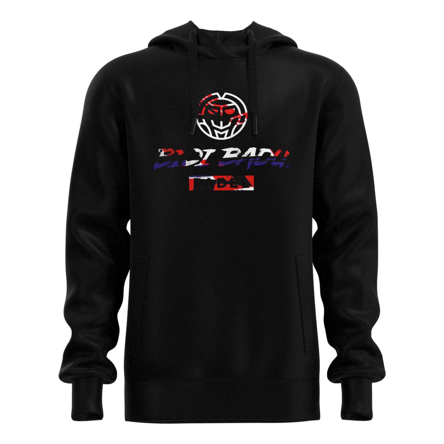 BIDI BADU Good Vibes Logo Sudadera Con Capucha Hombres-Negro