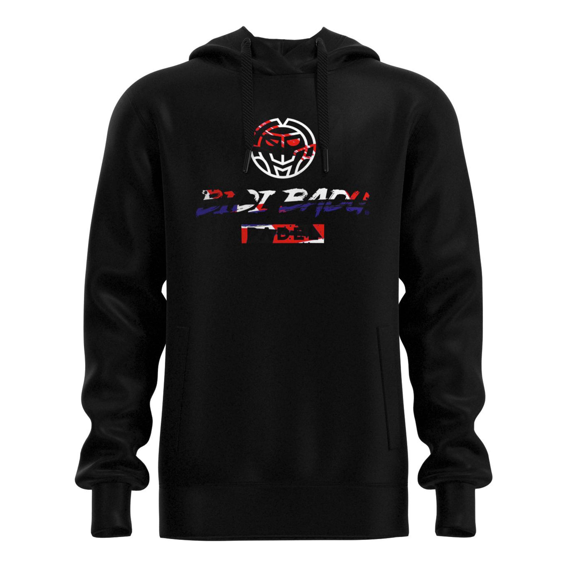 BIDI BADU Good Vibes Logo Sudadera Con Capucha Hombres-Negro