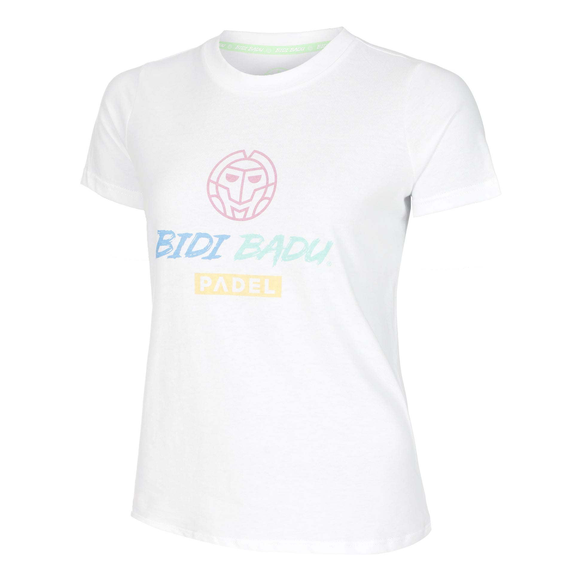 BIDI BADU Good Vibes Chill Camiseta De Manga Corta Mujeres-Multicolor
