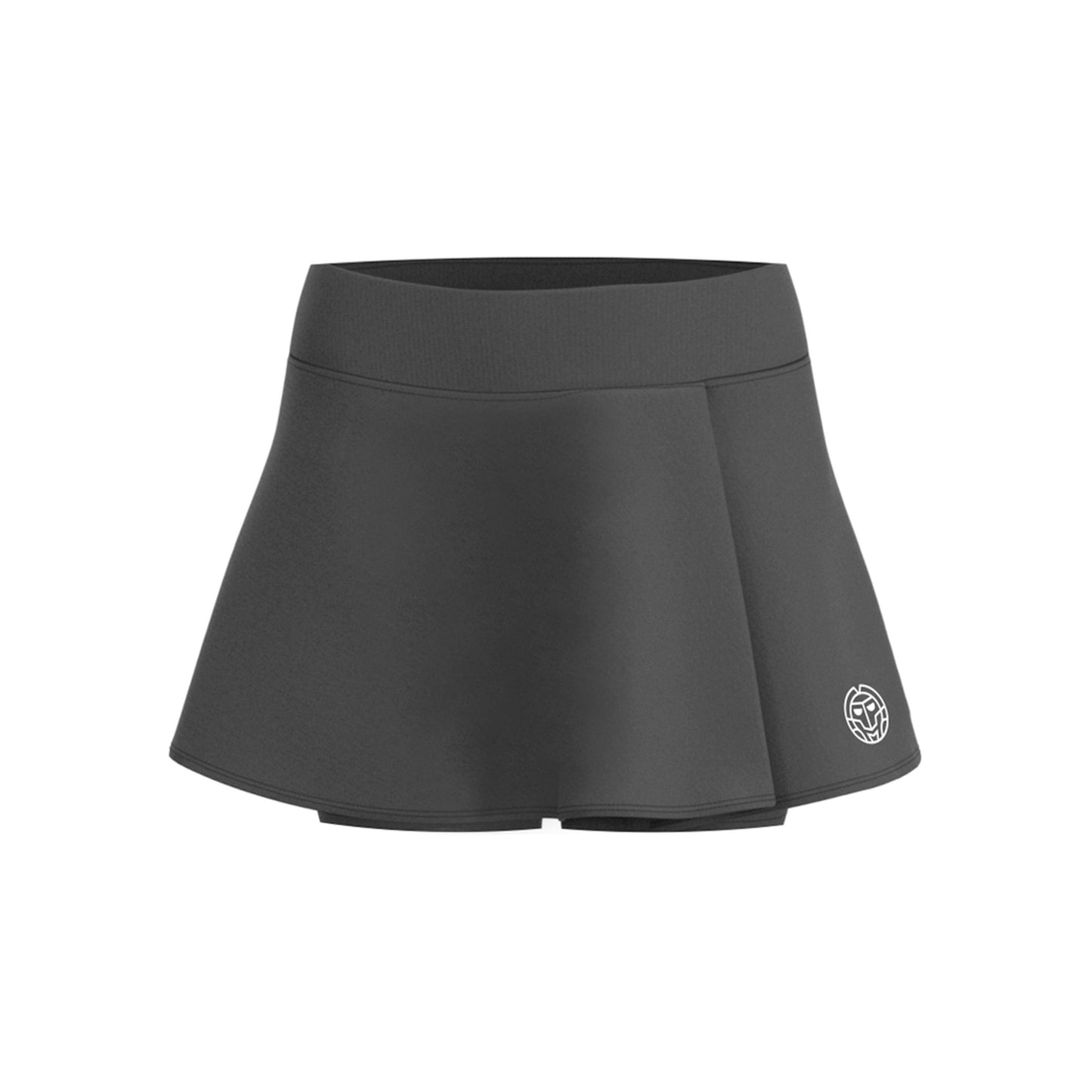BIDI BADU Crew Wavy Falda Mujeres - gris oscuro,