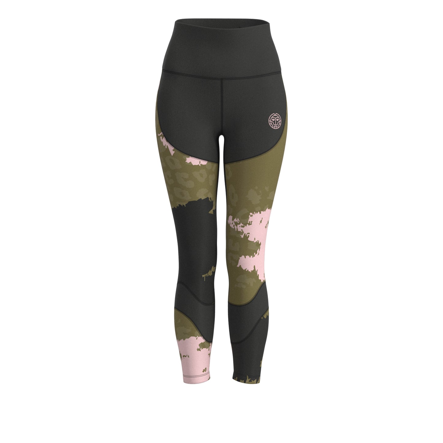 BIDI BADU Colortwist Printed Malla Mujeres - oliva, multicolor