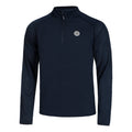 Crew Camiseta De Manga Larga Hombres-Azul Oscuro