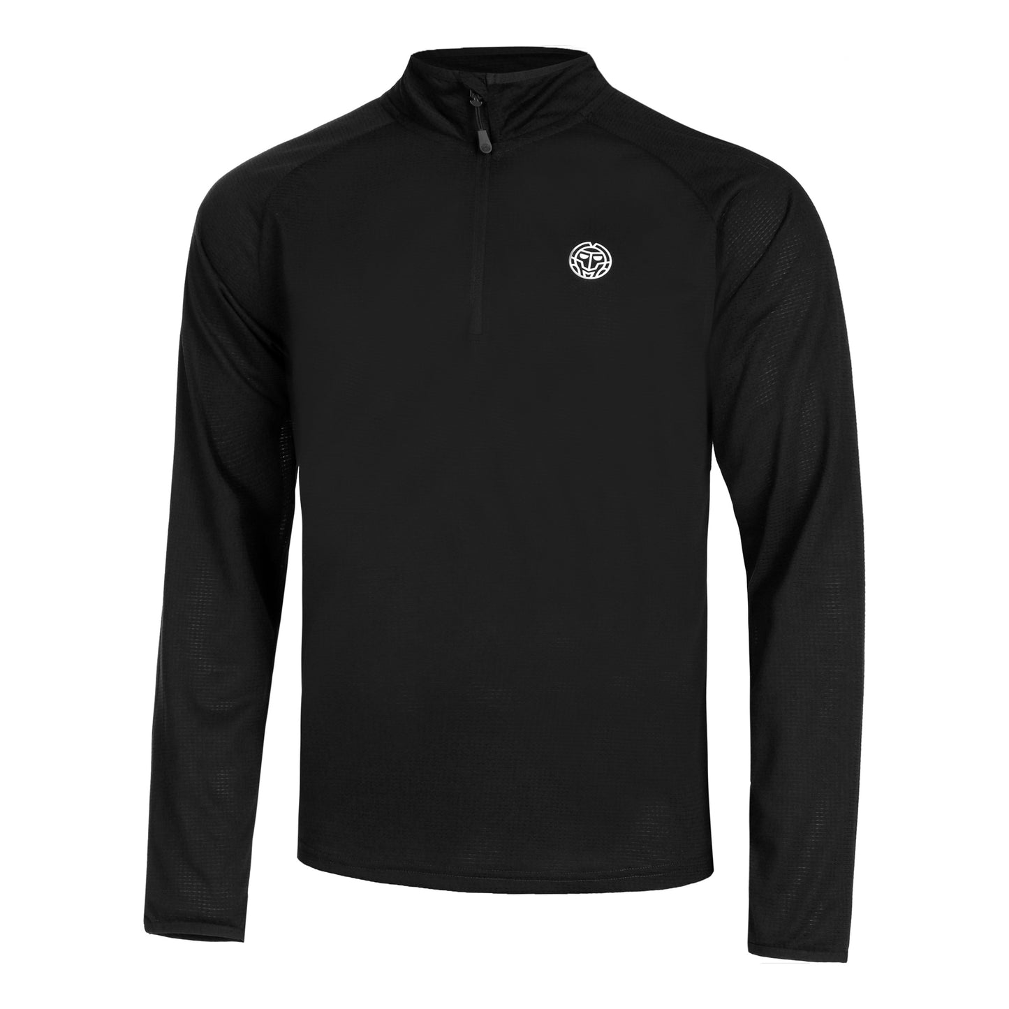 BIDI BADU Crew Camiseta De Manga Larga Hombres-Negro